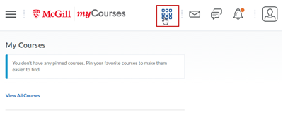 myCourses course and icon