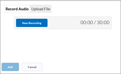 Record audio in Chrome