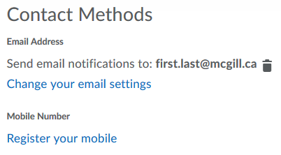contact methods