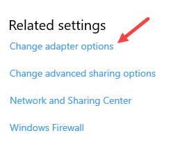 Related settings