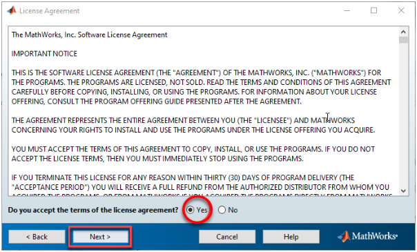 Agree to Software License Agreement